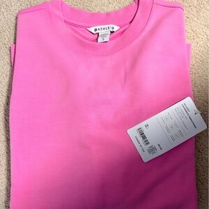 Athleta Pink Seasoft Crewneck Sweatshirt - L